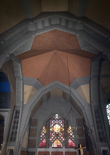 Plafond du transept.