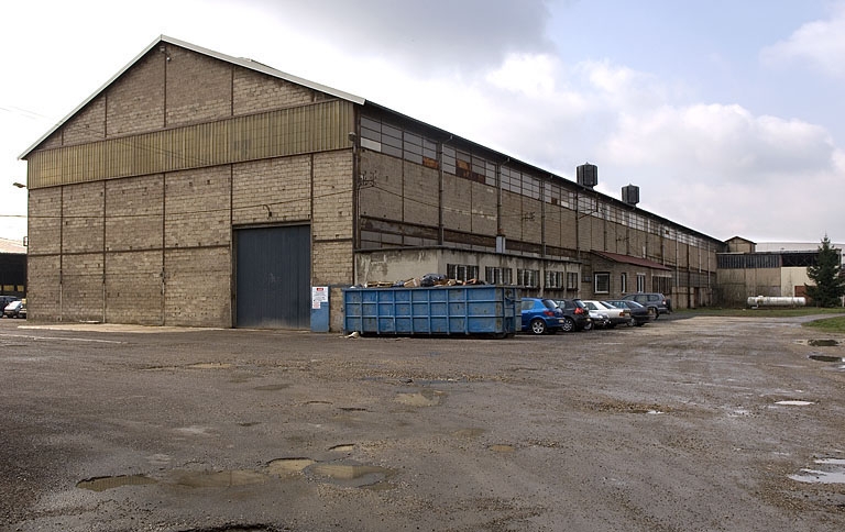 Atelier de fabrication depuis le nord.