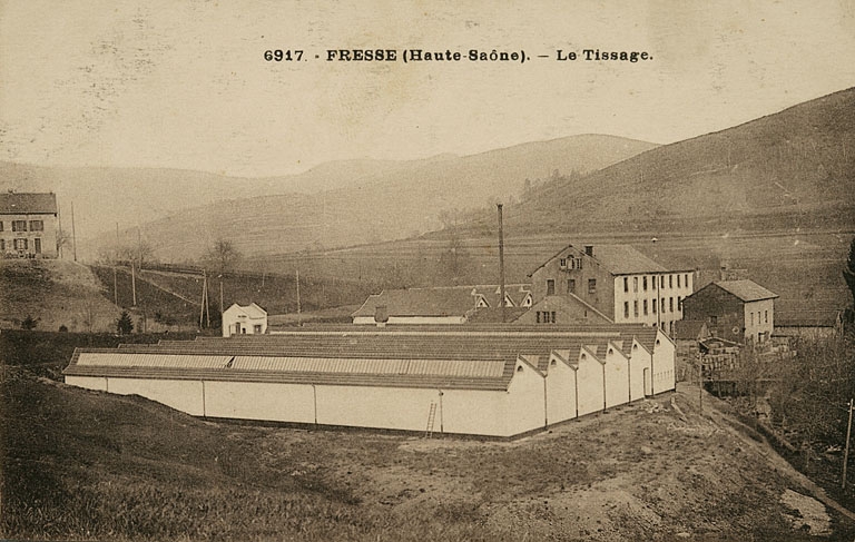 Fresse. (Haute-Saône). Le Tissage.
