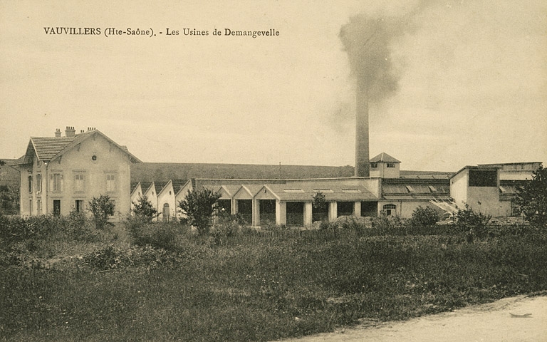 Vauvillers (Hte-Saône). - Les usines de Demangevelle.