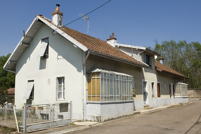 Maison ouvrière de la cité à deux logements.