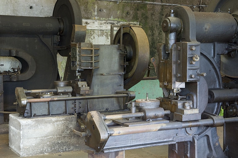Détail de presses.