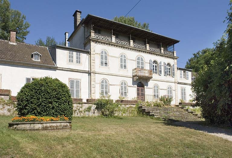 Logement patronal nord. Façade antérieure.