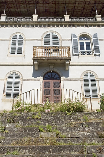 Logement patronal nord. Détail des travées centrales.