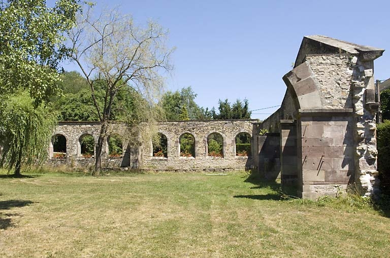 Vestiges de l'atelier de fabrication. Vue depuis le sud.