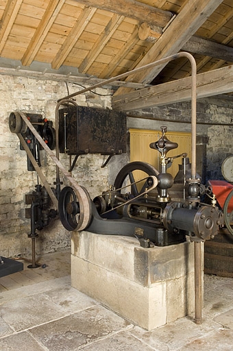 Machine à vapeur Diebold et Michel (Nancy). Vue d'ensemble.