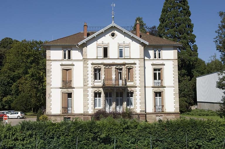 Logement patronal. Façade sud.