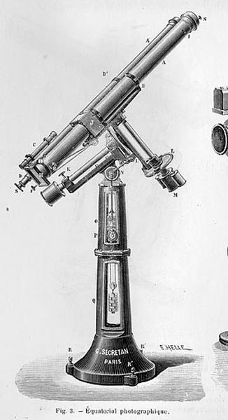 Equatorial photographique, 1901.