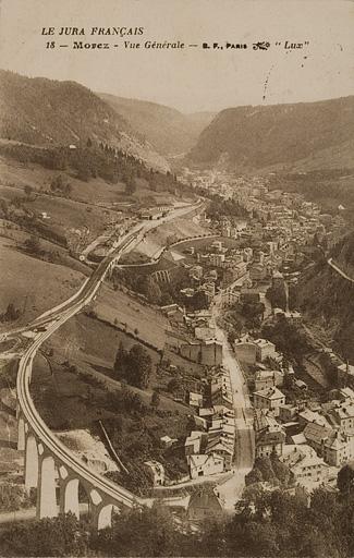 Morez - Vue générale, entre 1912 et 1926.