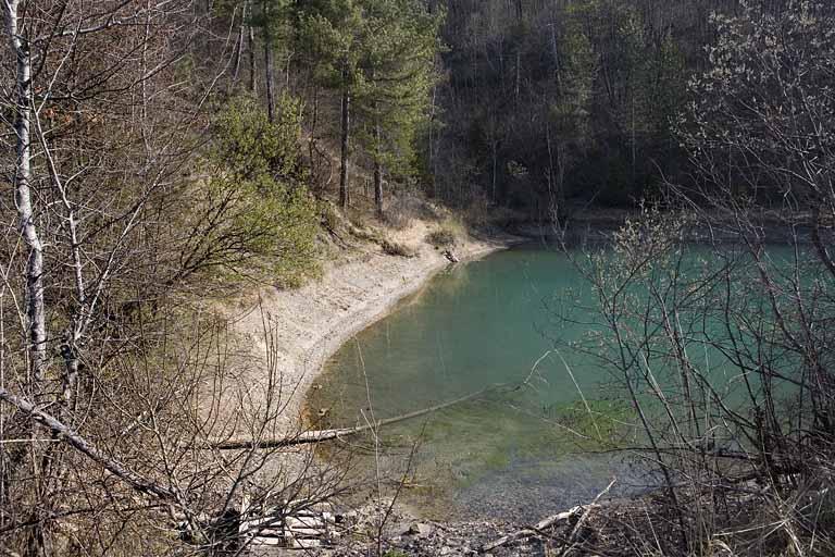 Réservoir, depuis l'ouest.