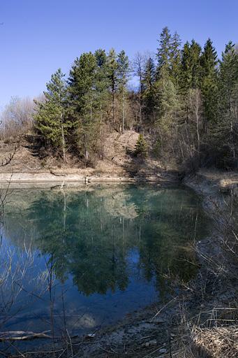 Réservoir, depuis l'est.