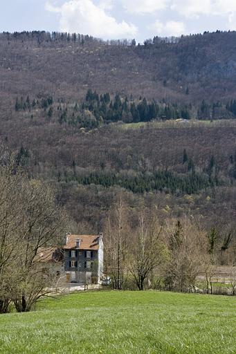 Vue d'ensemble du site, depuis le nord-ouest.