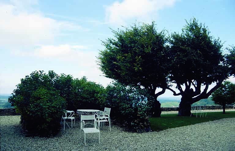 château de Frontenay : jardin d'agrément