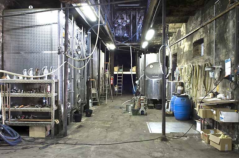 Cuverie. Installations récentes.