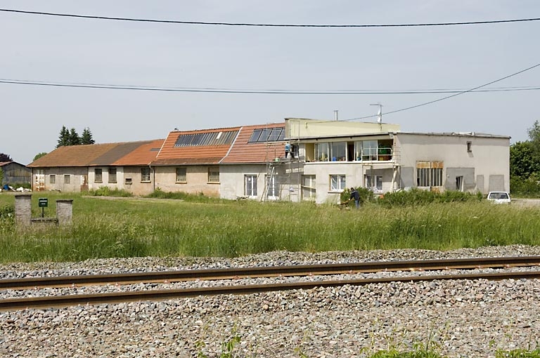 Vue d'ensemble depuis l'est.