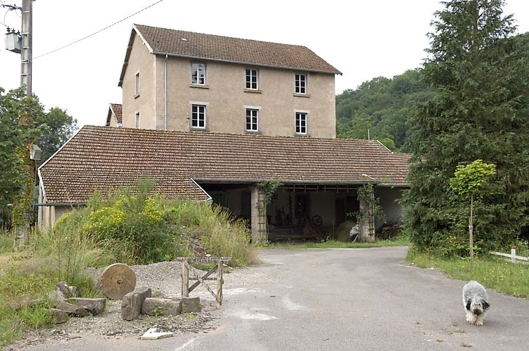 Vue depuis l'est.
