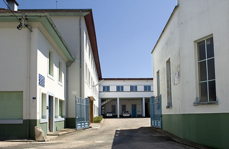 Entrée de l'usine.