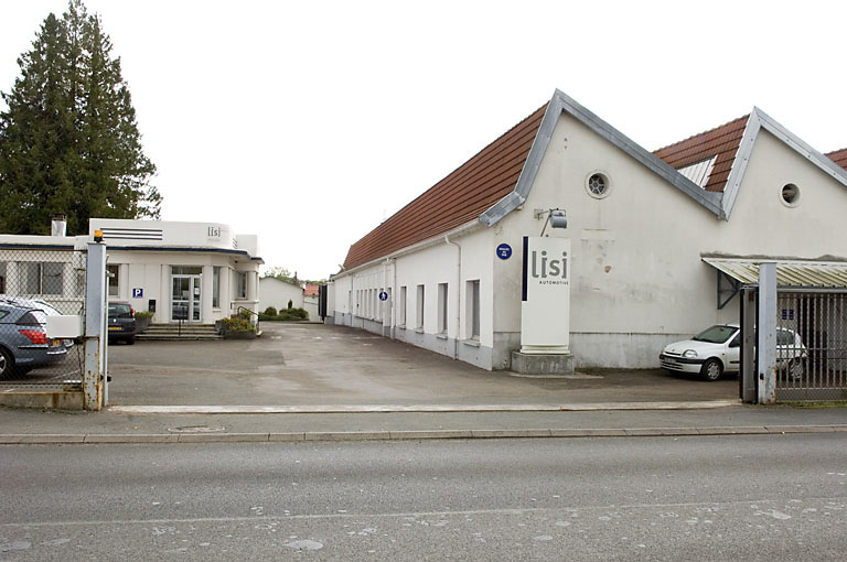 Entrée de l'usine.