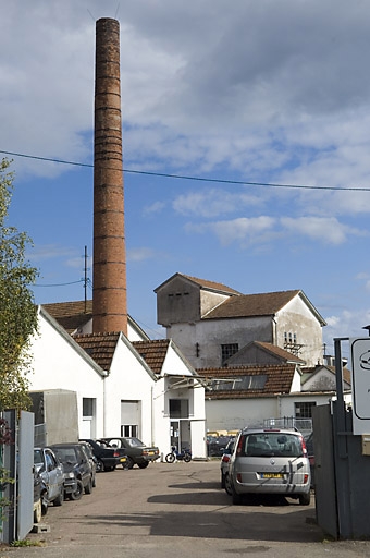 Vue depuis l'entrée.