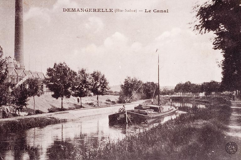 Demangevelle (Hte-Saône) - Le canal.