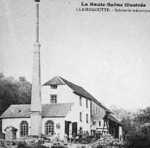 Clairegoutte. - Saboterie mécanique.