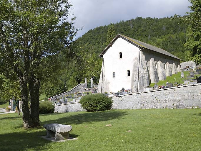 Vue générale, depuis le sud-est.