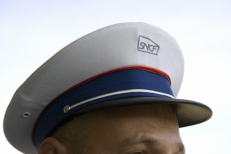 Casquette de chef de service SNCF