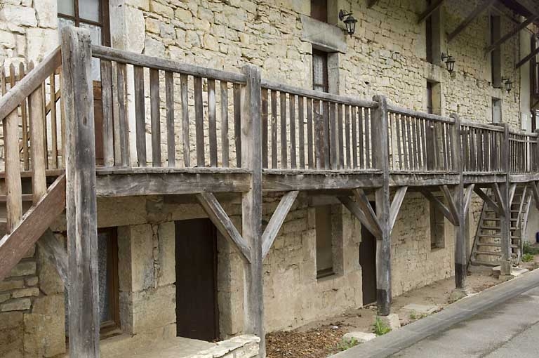 Logement ouvrier. Elévation de la façade sur rue.
