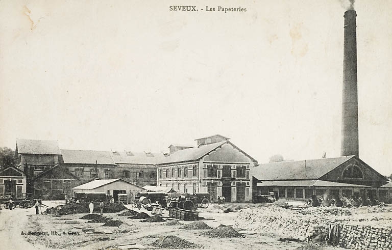 Seveux - Les papeteries.