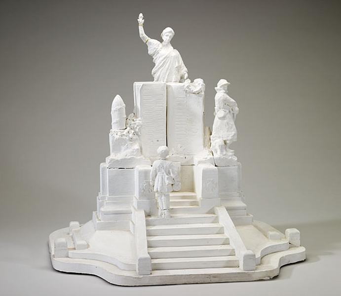 Maquette (projet réalisé) déposée au musée de Jougne.