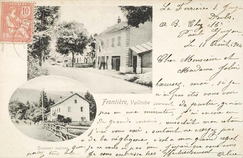 Frontière Vallorbe