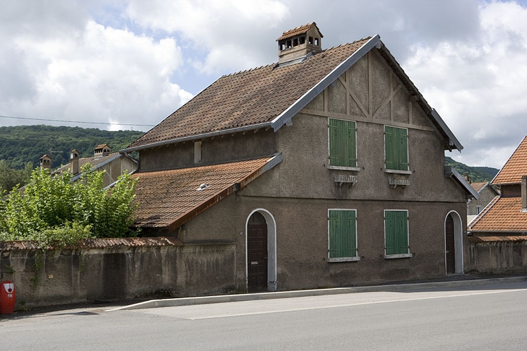 Cité Lehmann. Façade antérieure d'une maison.