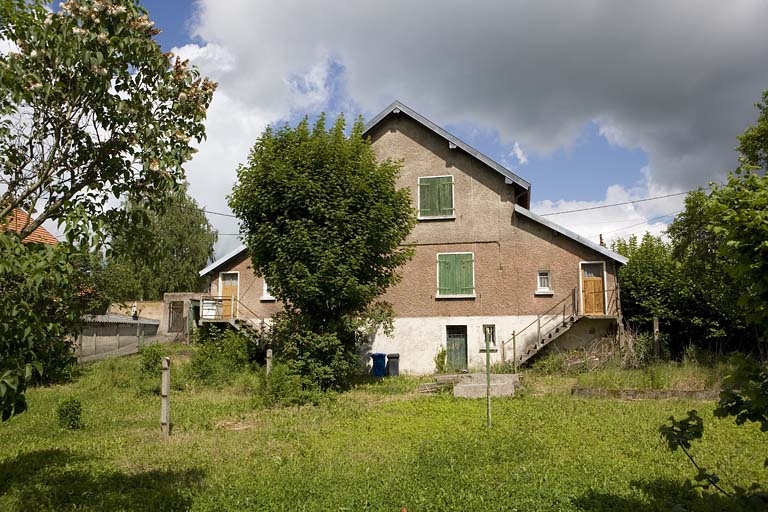 Cité Lehmann. Façade postérieure d'une maison.
