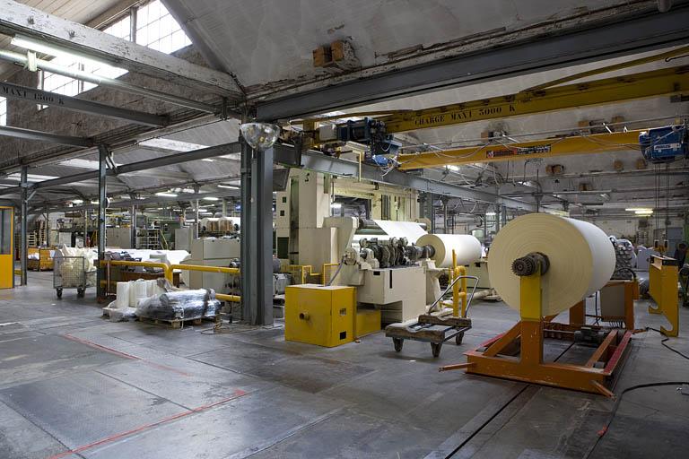 Atelier de façonnage. Vue depuis le nord-ouest.
