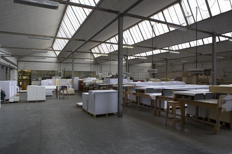 Atelier de façonnage. Vue depuis le sud-est.