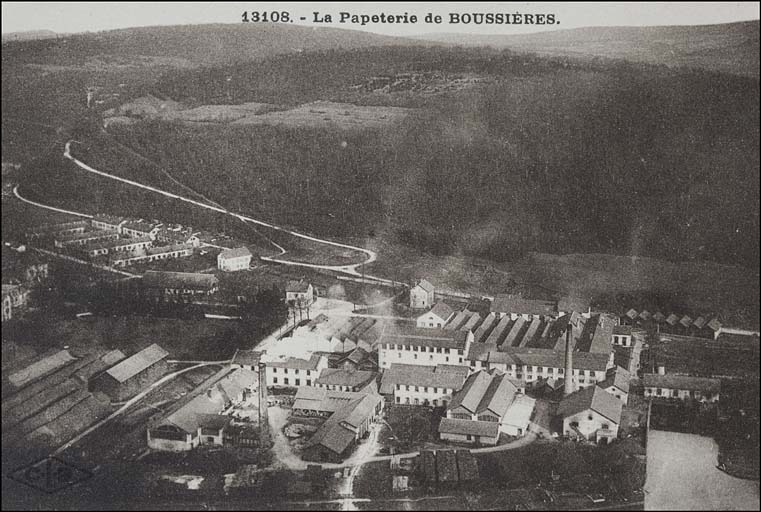 La papeterie de Boussières.