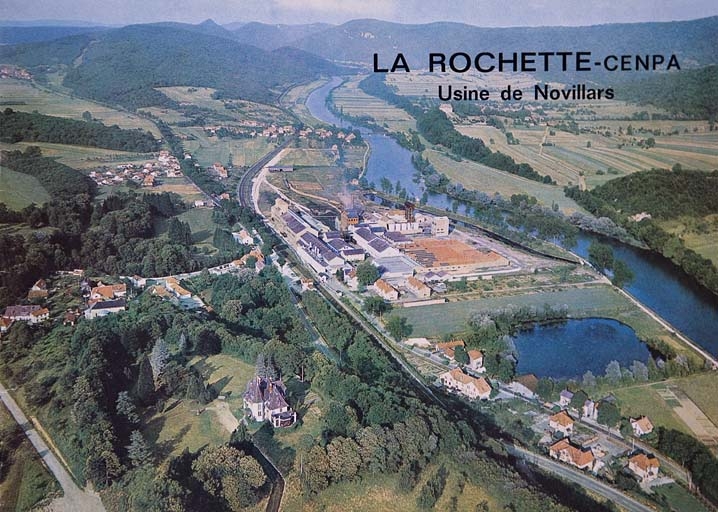 Vue plongeante, depuis le nord-est.