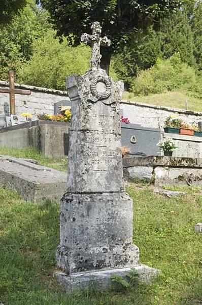 Tombeau de Léonie et Jules Bulle (17e tombeau)
