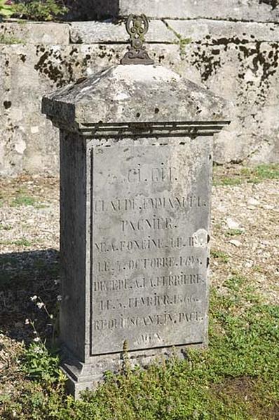 Tombeau de Claude-Emmanuel Pagnier (18e tombeau)