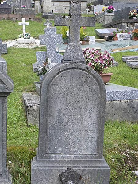 Tombeau de Constantin Cunet (6e tombeau)