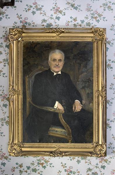 Tableau : portrait de Louis Crestin-Billet