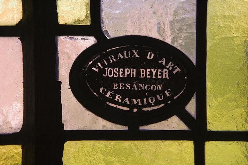 Marque d'auteur : Joseph Beyer.
