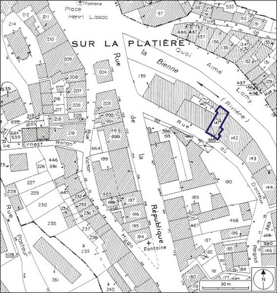 Plan-masse et de situation.