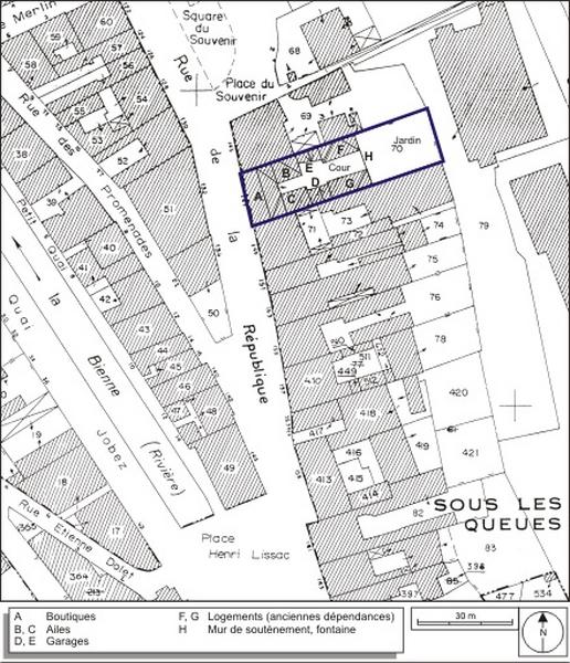 Plan-masse et de situation.