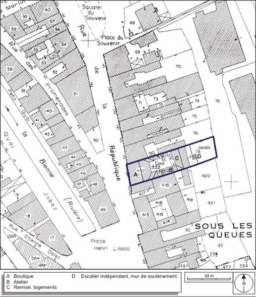 Plan-masse et de situation.