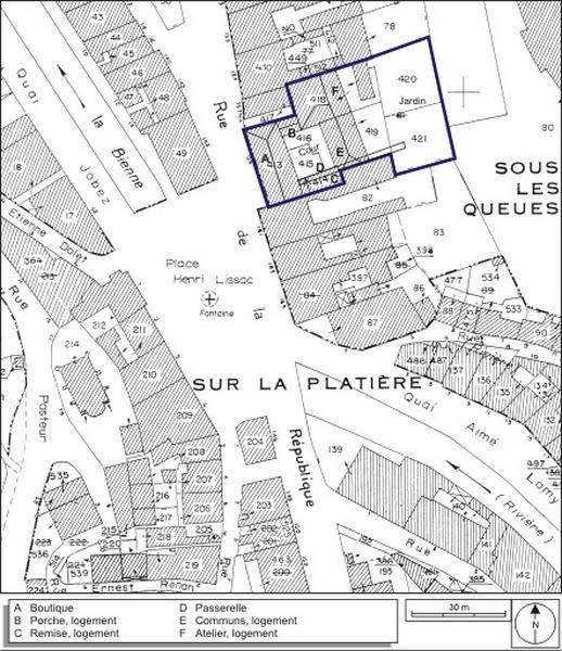 Plan-masse et de situation.