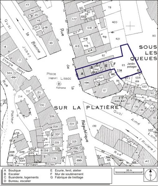 Plan-masse et de situation.