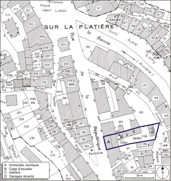 Plan-masse et de situation.
