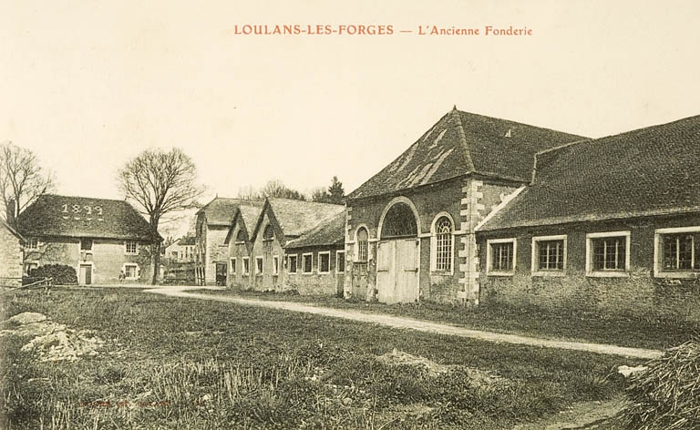 Loulans-les-Forges - L'ancienne fonderie.