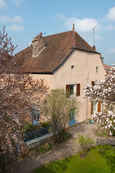Façade postérieure, côté jardin.